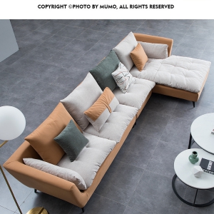 预售-北欧现代沙发科技布乳胶沙发