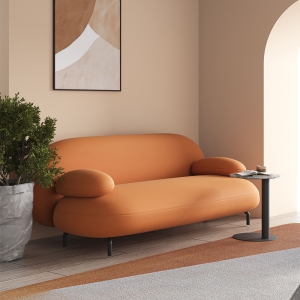 预售-北欧轻奢客厅沙发组合现代科技布小户型休闲椅