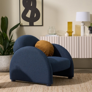 预售-设计款个性羊羔绒单人沙发椅卧室阳台休闲布艺沙发老虎椅