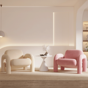 预售-设计师创意单人沙发客厅网红懒人沙发轻奢酒店民宿休闲洽谈沙发椅